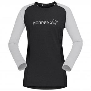 Norrøna Women's Fjørå Equaliser Lightweight Long Sleeve - Fietsshirt, zwart