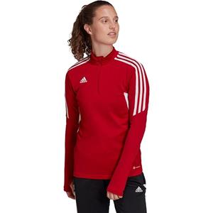 Adidas Trainingsshirt Condivo 22 - Rood/Wit Vrouw