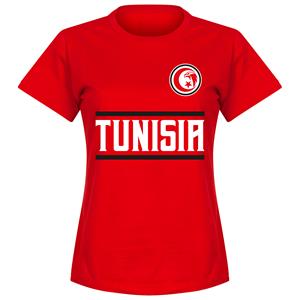 Retake Tunesië Team T-Shirt - Rood - Dames