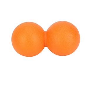 Huismerk Siliconen elastische fitness massage bal Yaga Ball(Oranje)