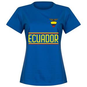 Retake Ecuador Team T-shirt - Blauw - Dames - 16