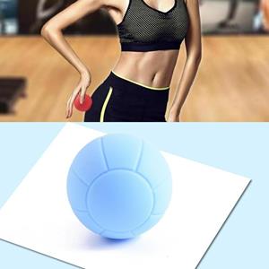 Huismerk Fascia Ball Spier Ontspanning Yoga Bal Rug Massage Siliconen Bal Specificatie: Basketbal Blauwe bal