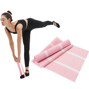 Huismerk 3 stks Latex Yoga Stretch Elastische Belt Hip Squat Resistance Band Specificatie: 1500x150x0.35mm (tweekleurig roze)