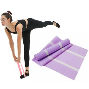 Huismerk 3 stks Latex Yoga Stretch Elastische Belt Hip Squat Resistance Band Specificatie: 1500x150x0.35mm (paars paars)