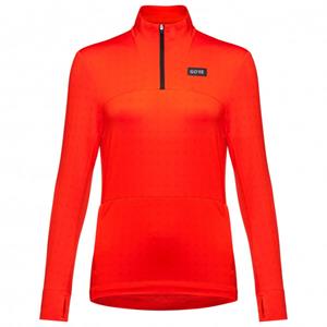 Gore Wear Women's Everyday Thermo 1/4-Zip - Hardloopshirt, rood