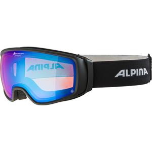 Alpina - Double Jack Planet Q-Lite Mirror S2 - Skibril blauw