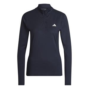 Adidas Trainingsshirt Techfit Kwartrits - Navy/Wit Vrouw