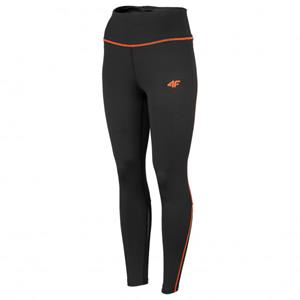 4F - Women's Functional Trousers with Logo - Lauftights