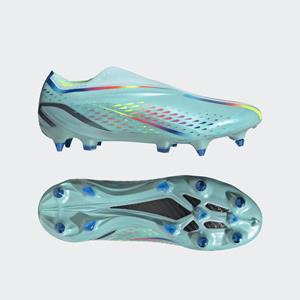 adidas X Speedportal + SG Al Rihla - Clear Aqua/Rot/Blau
