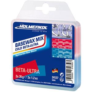 Holmenkol Basewax Mix Cold Beta-Ultra 2x35g Snowboard Wax