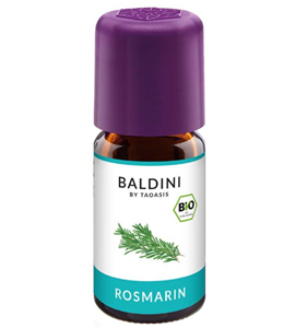 Taoasis Baldini natürliches Bio-Lebensmittelaroma Rosmarinöl, 5 ml