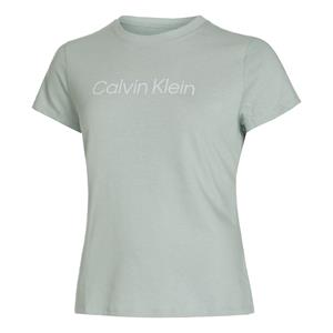 Calvin Klein Performance Rundhalsshirt PW - SS T-Shirt, mit markantem CK-Schriftzug auf der Brust