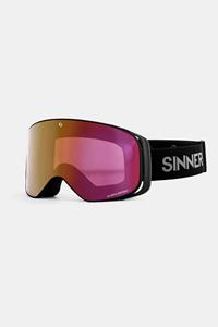 Sinner Olympia+ Skibril Zwart/Middenroze