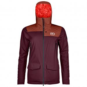 Ortovox Women's 2L Swisswool Sedrun Jacket - Ski-jas, rood