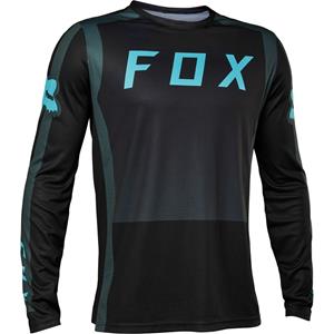 Fox Langärmliges Jersey Defend Youth Emerald