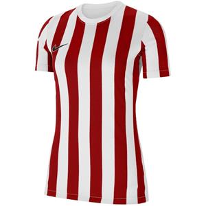 Nike Voetbalshirt Dri-FIT Striped Division IV - Wit/Rood/Zwart Dames