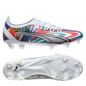 Puma X Unisport Ultra Ultimate FG/AG Flags of the World - Wit/Zwart/Rood/Groen LIMITED EDITION