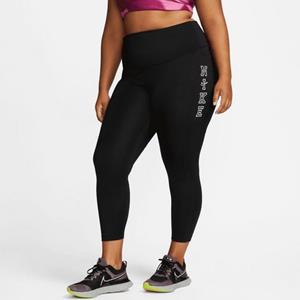 Nike Performance, Damen Lauftights 7/8-Länge - Plus Size in schwarz, Sportbekleidung für Damen