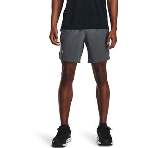 UNDER ARMOUR Launch Laufshorts 7" Herren 014 - pitch gray/pitch gray/reflective