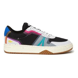 Lacoste Herren-Sneakers L001 ECO aus Synthetik und Textil mit Color-Block - Black 