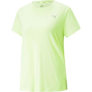 PUMA Run Favorite kurzarm Laufshirt Damen 38 - fast yellow