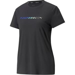 Puma RUN Logo Lauf-T-Shirt Frauen
