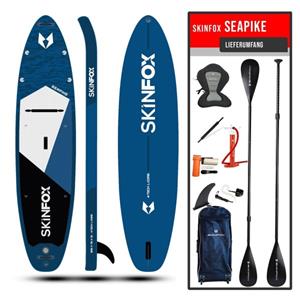 SKINFOX SEAPIKE ALU-SET (335x78x15) 4-TECH L-CORE SUP Paddelboard blau