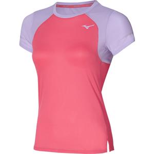 Mizuno Dryaeroflow Tee - T-Shirt - Damen Pink L