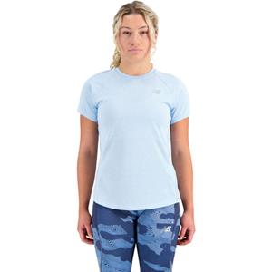 New Balance Impact Run Short Sleeve - T-Shirt - Damen Blue L
