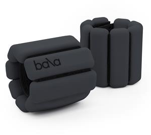 Bala Bangles Enkel- en Polsgewicht - 2 x 0,5 kg - Charcoal/Grijs