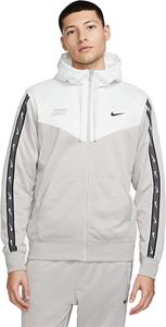 Nike Sportswear Repeat Jacket grau/weiss Größe XXL