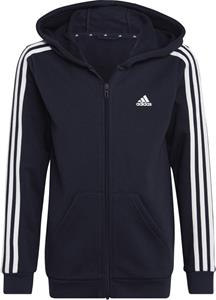 Adidas 3 Stripes Fleece Full Zip Hoody