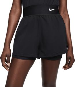 NIKECourt Dri-FIT Advantage Tennisshorts Damen 010 - black/white