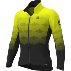 Alé PRR Magnitude Cycling Jacket - Black-Fluro Yellow}