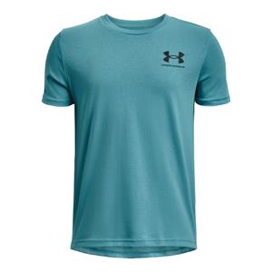 UNDER ARMOUR Sportstyle Logo kurzarm Trainingsshirt Jungen 433 - glacier blue/black/black