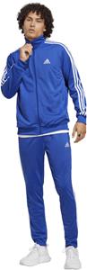 adidas Basic 3-Streifen Tricot Trainingsanzug Blau