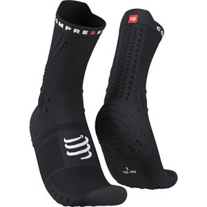 Hohe Unisex-Socken Compressport - Pro Racing V4.0 Trail U XU00048B Black 990