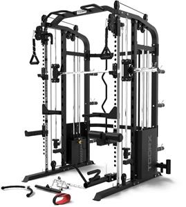 Toorx Professional 3-in-1 Smith Machine Rack - Inclusief Accessoires
