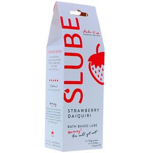 Slube Strawberry Daiquiri Badgel op Waterbasis 250 g   - Doorzichtig