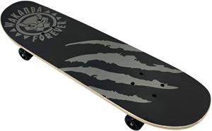 Stamp skateboard Black Panther 71 x 20 cm zwart