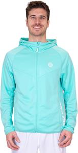 BIDI BADU Crew Kapuzen-Tennisjacke Herren AQ - aqua