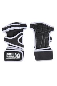 Gorilla Wear Yuma Krachtsport Handschoenen - Zwart / Wit - S