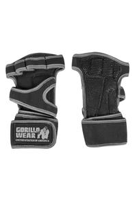 Gorilla Wear Yuma Krachtsport Handschoenen - Zwart / Grijs - 2XL