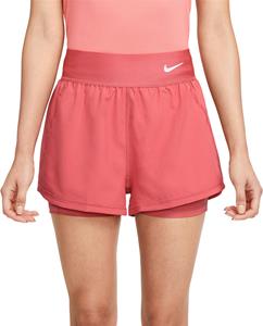 NIKECourt Dri-FIT Advantage Tennisshorts Damen 655 - adobe/white