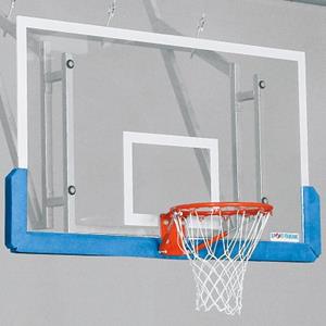 Sport-Thieme Hoekbescherming voor basketbal-doelbord, Voor een doelborddikte van 30 mm, Zwart