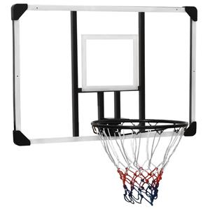 VidaXL Basketbalbord 106x69x3 Cm Polycarbonaat Transparant
