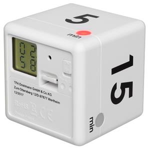 TFA Digitale Timer “Cube”, Wit