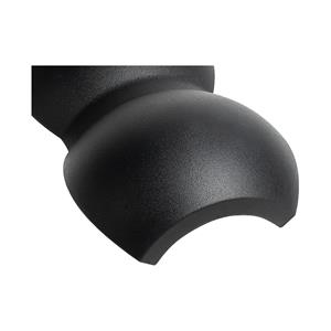 Uitbreidingsset switchROLL, dubbele bal glad, lengte 295 mm, zwart