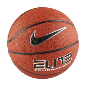 NIKE Elite Tournament Basketball amber/black/metallic