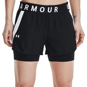 Under Armour - Women's Play Up 2-in-1 hort - Laufshorts